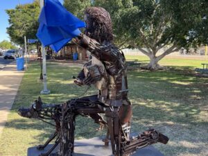 Monument to Shearer's Strike Barcaldine