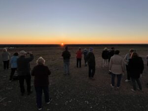 Sunset Drinks at Innamincka